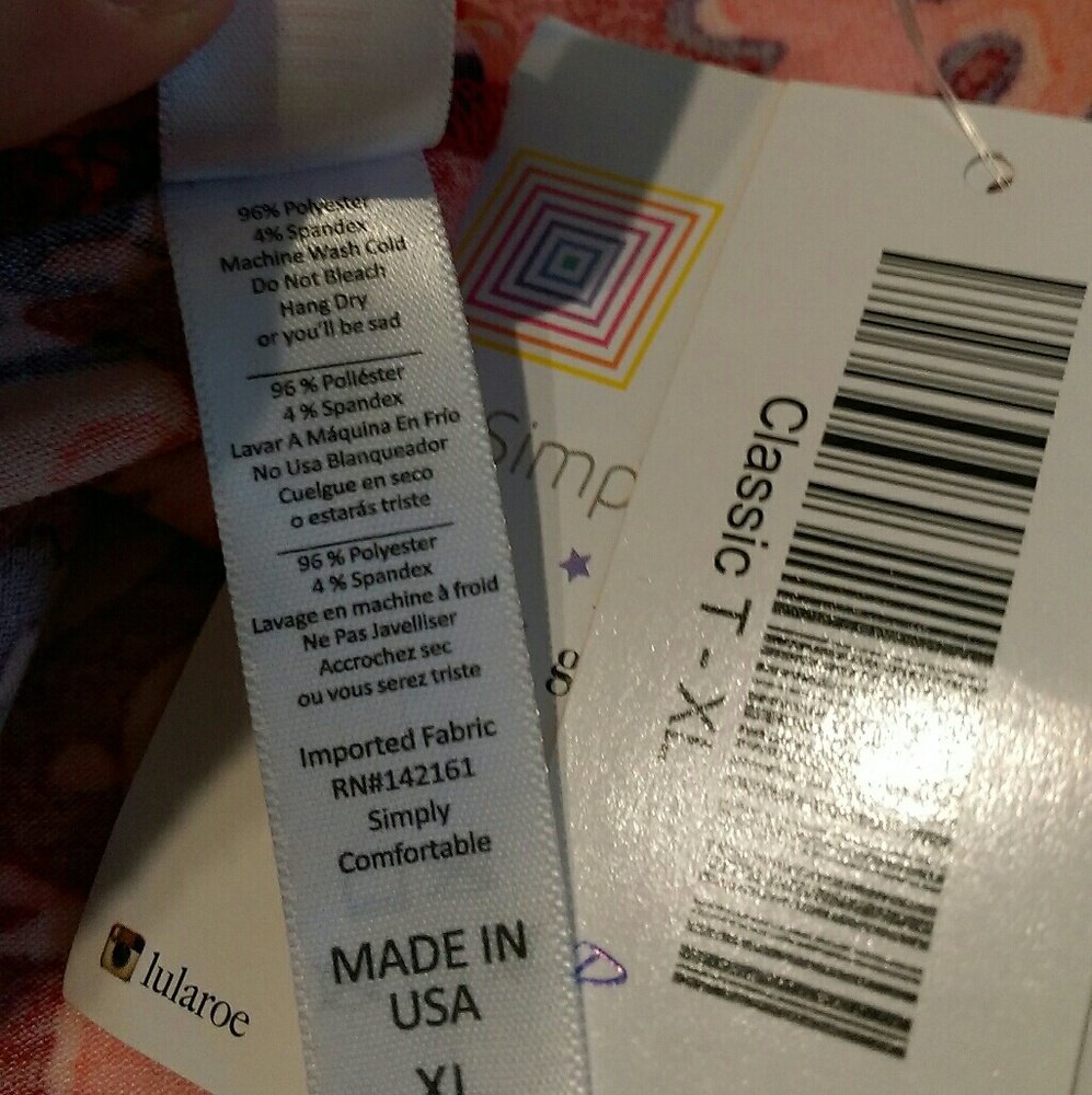 LulaRoe Classic Tee - Picture 5 of 6